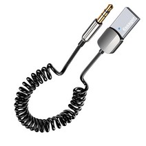 차량용블루투스리시버 EssagerBluetooth Aux 어댑터 무선 자동차 블루투스 수신기 USB 3.5mm 잭 오디오 음, 01 Bluetooth 5.0