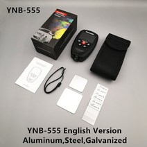 자동차 페인트 두께 게이지 시험기 코팅 측정기 아연 기능이 있는 필름 측정기, ynb-555, YNB-555