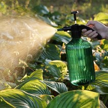 반자동 압축 화분분무기 꽃물주기 텃밭가꾸기 2L 2color, 브라운