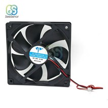 120mm 12cm 12025 팬 5V 12V 24V 120mm * 120mm * 25mm 팬 DC 브러시리스 냉각 팬 120x120x25mm 2PIN PC 컴, DC 24V