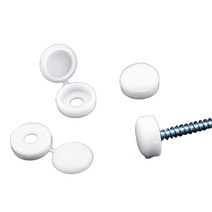 100 PCS 나사 스냅 커버 M6 M6 나사 셀프 테이핑 나사 용 와셔 플립 탑, 7W