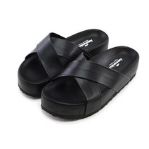 H허니X밴드 남녀공용 크로스 키높이 슬리퍼 5cm