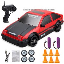 알리RC카 RC카 가성비RC카 중장비RC 18cm 124 미니 4wd 드리프트 rc a, sc24a01 2배터리