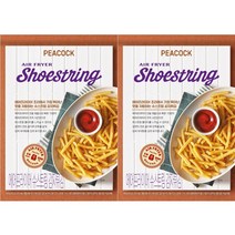 피코크 에어슈스트링 감자 튀김 700g x 2개 냉동, 700g x 2