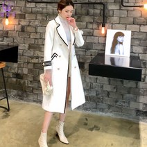 셀럽당 여성용 모직 트렌치코트+무료배송 F01247
