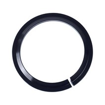 도로 자전거 D / 28.6mm / 1.5인치 테이퍼 프론트 포크 튜브 도로 자전거 헤드폰 베이스 D 조각, C 베이스, 알류미늄, 검은 색