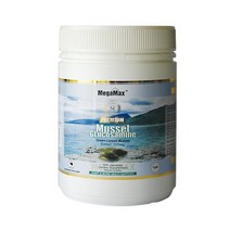 Mega Max Mussel Glucosamine 메가맥스 뉴질랜드 프리미엄 초록입홍합 글루코사민 1000mg 500캡슐2팩, 2개, 500개