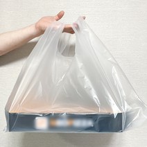 배달봉투 피자 HD/PE 투명 특대 100매 배달비닐 비닐봉투제작 케이크 박스 배민 치킨 포장 무지 짬뽕 감자탕, [PE피자봉투]무지 초특대_(44x36x65), 50
