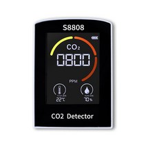 복합가스측정기 이산화탄소 농도 감지기 알람 미터 휴대용 CO2 테스터 및 대기 질 모니터링, 01 S8808