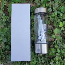 1pc 수소 병 420ml 일본 티타늄 품질 수소가 풍부한 워터 컵 이온화 장치 메이커/발전기 슈퍼 산화 방지제 ORP, 중국_은, 중국