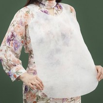 위하우스 일회용 위생 앞치마 화이트 손님 업소용 식당 음식점, 500매