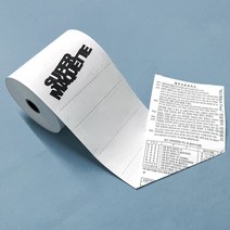 수퍼마케트 한솔 포스용지 무선 단말기 카드 전표 영수증 포스 포스기 감열지