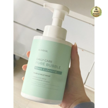 은율 데일리케어 퓨어 버블 약산성 5.5 폼클렌징, 126개, 500ml