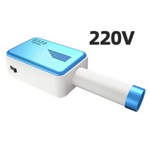 소형 건조기 미니 110V/220V 전기 의류 건조기 세탁 다기능 빠르게 건조 신발 따뜻한 공기 옷 히터 기계, AU, 05 220V blue