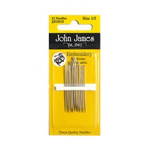 (존제임스)자수바늘1|5호 12개입