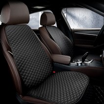 벤비아 다이아 퀼팅 방석 시트커버, A1 블랙 앞 풀세트 조수석+운전석