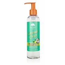 Tree Hut (미국직배) 모이스춰 코코넛 라임 쉐이브오일 227ml Moisturizing Shave Oil Coconut Lime 7.7oz Essentials for Soft Smooth Bare Skin, 1개, 200ml