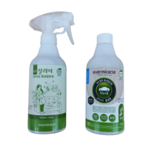 에코플랜 피톤치드 스프레이 500ml+리필500ml EM 천연발효항균 성분, 500mlEM항균탈취제+500ml리필 피톤치드탈취제