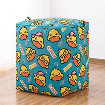 220L 몬스터용량 빅사이즈 만능 보관함, 파랑 오리, 1개