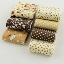 퀼트천 자투리천 묻지마원단 면천 115725, 7 PCS Gray