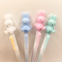 (파스텔)미피miffy 팔벌리는 액션 볼펜, 화이트