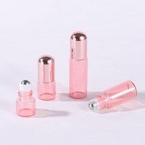 모든스토아 미니 롤온 향수공병 롤러볼 핑크 아로마용기 1ml 2ml 3ml 5ml, 1개