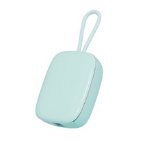 Fowod 1인용 UVC LED 무선 칫솔살균기 여행 미니 휴대용 자동 칫솔 살균기 건조기, 그린