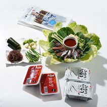 구룡포 포항 손질 진공포장 과메기 야채 세트, 5미 야채세트(160g) 10쪽