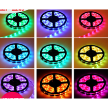 LED플렉시블, 60구레드/5050/DC12V2P/5M/(방수, 1개