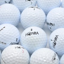 혼마 화이트 A- 등급 30알 골프공로스트볼 골프시즌