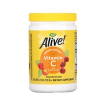 네이처스웨이 Alive 과일 원료 비타민 C 비타민씨 아세로라 추출물 분말 120g