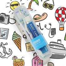 애경 2080 오리지날 칫솔 치약 50g 세트 여행용, 1개