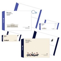 초 중 고 대학교 소/대봉투 서류봉투 모음 주문제작, B01_대봉투_학교건물, 레쟈크지 1000장