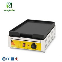 입문용 전기 그릴 붙지 않는 주방 요리 그릴 팬 철판 스테이크 프라이팬 바베큐 캠핑 피크닉 조리기구 도구, 01 110V_05 AU