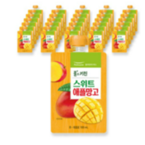 30개+10개 100ml(정품)풀무원 풀스키친 스위트 애플망고 맛있는망고 키즈망고 유아망고 망고아이스크림 아이간식 키즈간식 우리아이간식, 1개