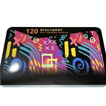 춘게엘 120가지 색상의 컬러 연필 드로잉 세트 전문 학생용 그림 그리기 연필 손 그림 그리기 CjxO2V7, 120색