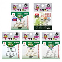 HD 붕어용바늘 무미늘침 금 니켈 NSB3호 바늘 훅 소품 채비