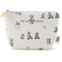 파우치 젤라토 피케 슈퍼 마리오 총무늬 티슈 PWGB225594 OWHT