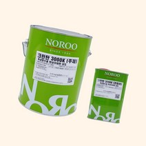 (수담공구) 노루 크린탄 3000K 옥상방수용 탄성우레탄 상도 4Kg 2종, 색상, 회색