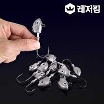 앵글러 인쇼어 지그헤드 축광 아이, 15g(3개입)