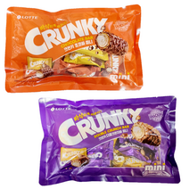 롯데 크런키 미니 초코바 + 더블크런치바, 1세트, 646g