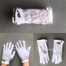 예식장갑특단 100켤레 금단추 두꺼비 기사장갑 부일, 10개