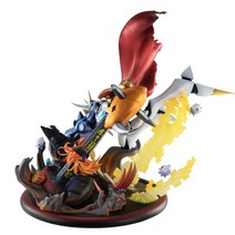 디지몬 극장판 오메가몬 디아블로모 Mega House GEM 피규어 전투 장면 올 딜리트 굿즈 상품 포즈, 전투씬, 34CM