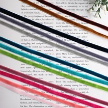 뉴벨벳리본테이프]6mm-12color (1388125) CC7, 골드베이지, 1개