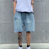 빈티지 틸레만 남자 허리밴딩 데님 청반바지 500140 0.4766ea