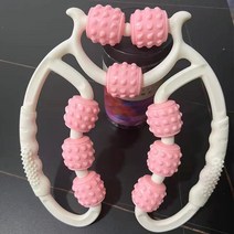 레그프레스 파워 멀티랙 레그컬 종아리 팔 다리 바디 마사지 롤러 슬리밍 셀룰라이트 방지 여성 매직 모양, 04 white, 04 white
