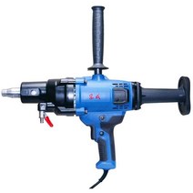 벽 구멍 뚫는 기계 콘크리트 건습식 에어컨 배수관, 1800W 안전클러치 워터펌프 드릴비트120개