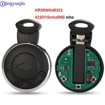 BMW 폴딩키 케이스 차키 Jingyuqin 원격 자동차 키 미니 쿠퍼 S ONE D 클럽맨 컨트리맨 KR55WK49333 868 mhz 315 433mhz, 3.868mhz - 1ps