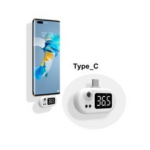 비접촉 온도계 스마트 USB 미니 지능형 야외 휴대 전화 적외선 용 열체크기 5, 협력사, C형용