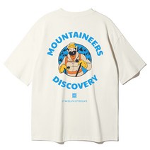 앨빈클로 마운틴 클라이머 오버핏 반팔티 AST3863 (4 COLOR)